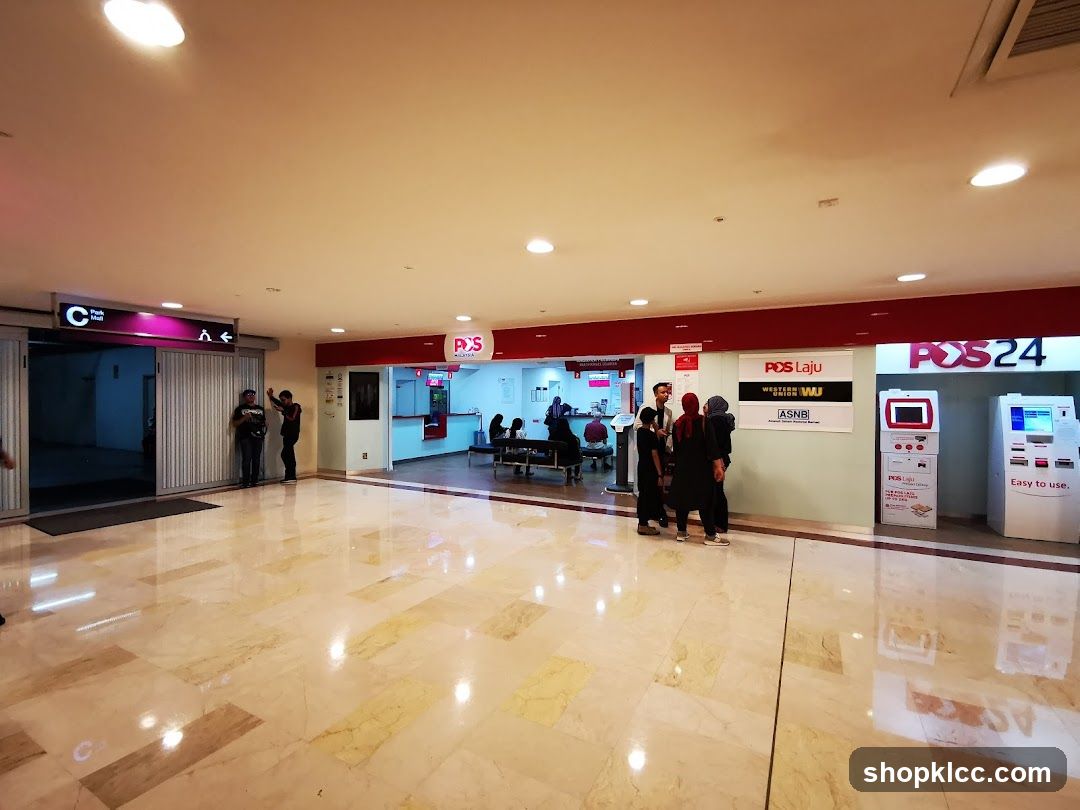 POS Laju and POS24 Service Area