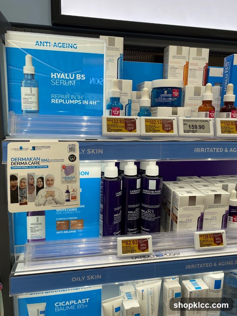 La Roche-Posay Skincare Display