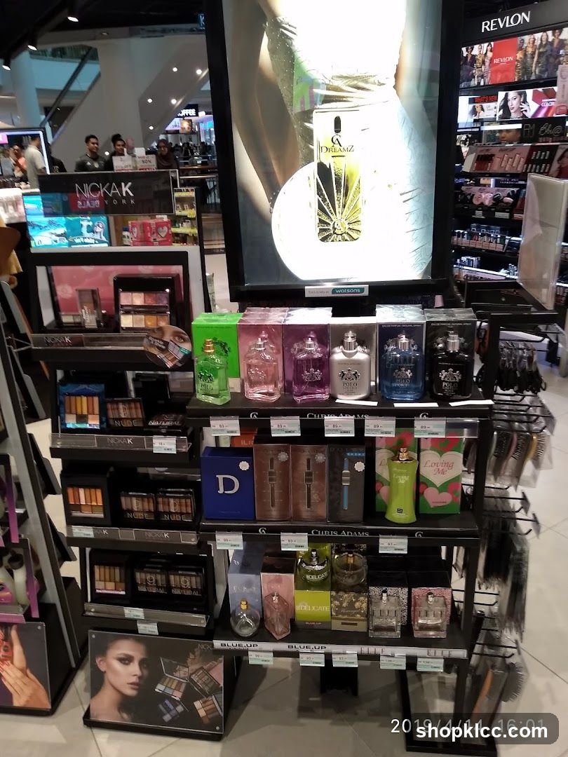 Cosmetics and Fragrance Display