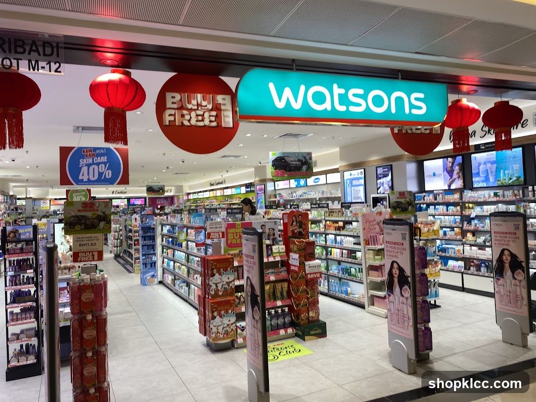 Watsons Store Interior