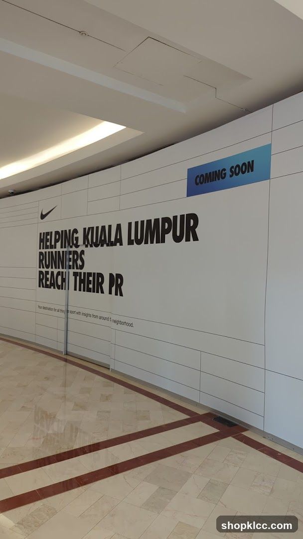 Nike Coming Soon Sign