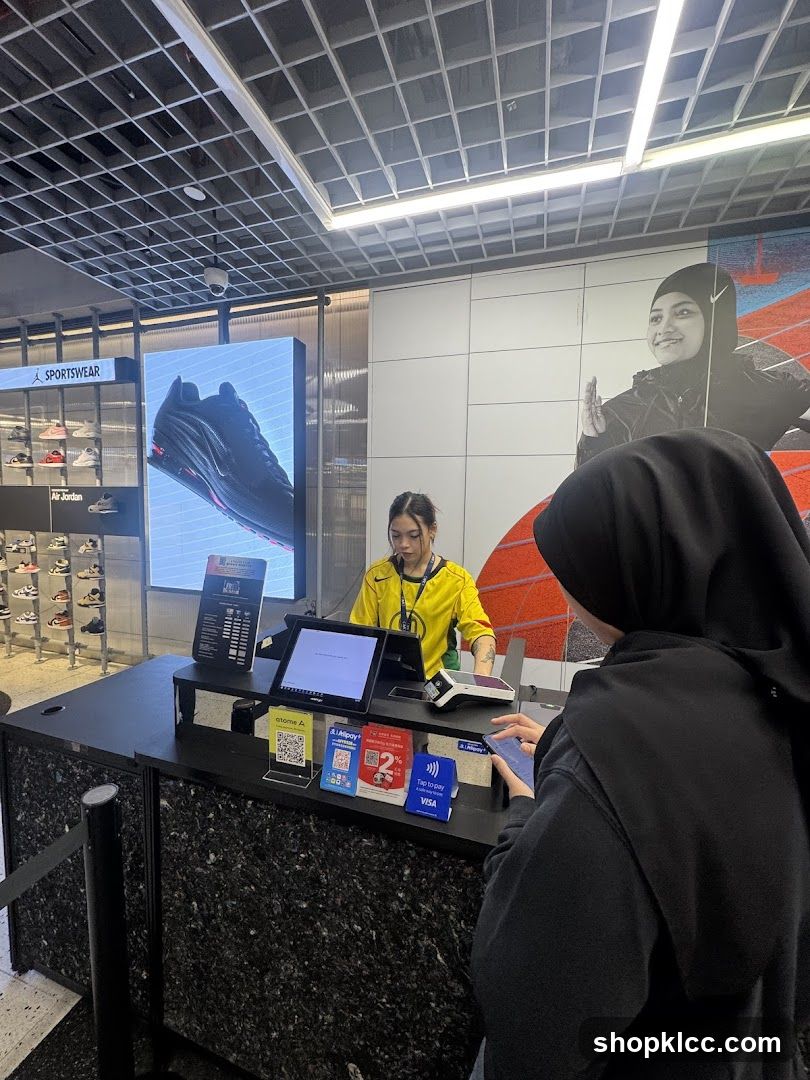 Checkout Counter in a Retail Store