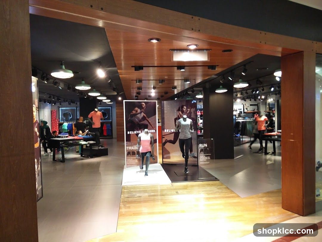 Athletic Apparel Store Interior