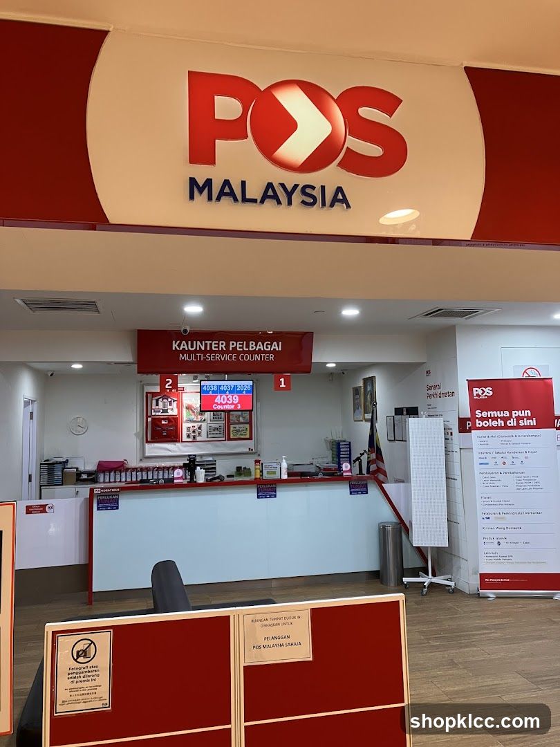 POS Malaysia Multi-Service Counter
