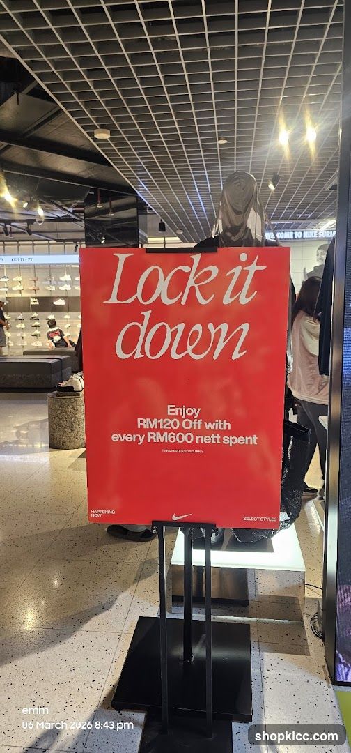 Nike Promotion Sign