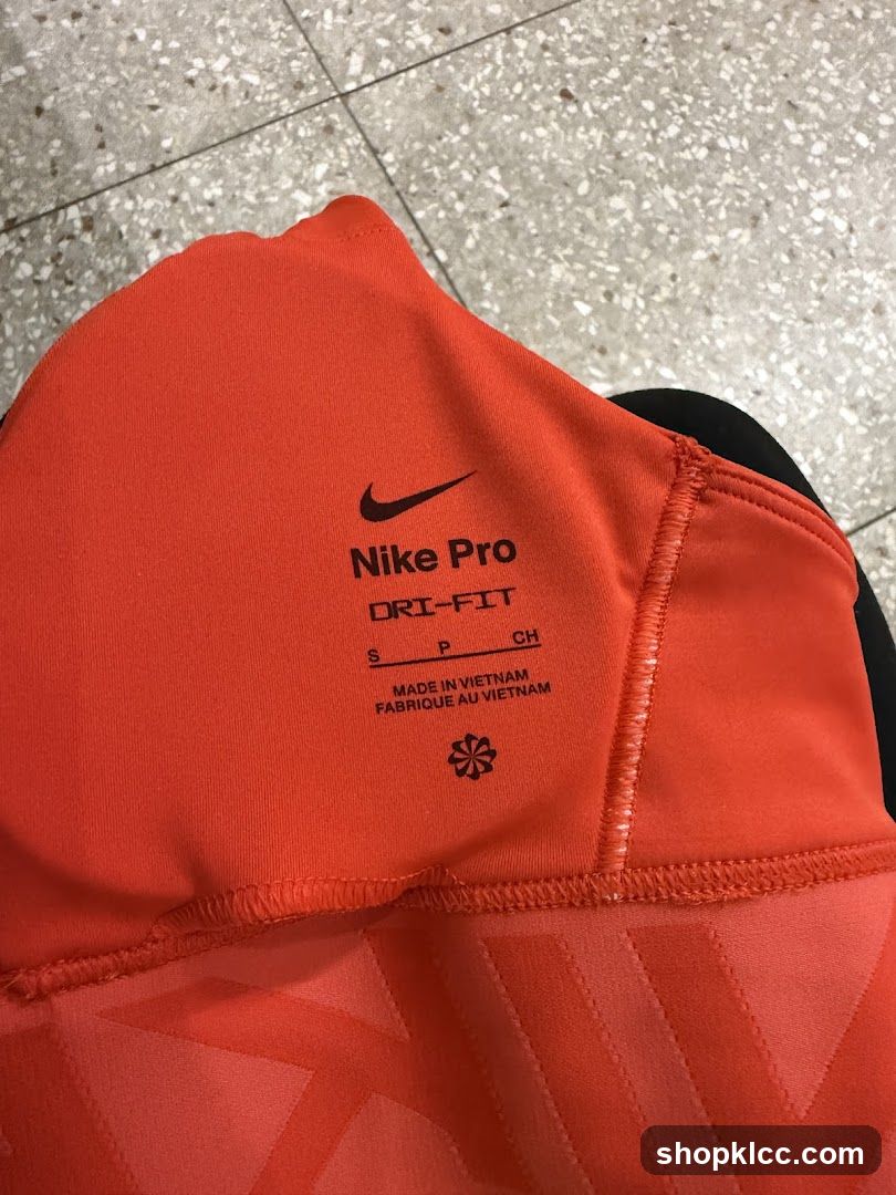 Nike Pro Clothing Tag