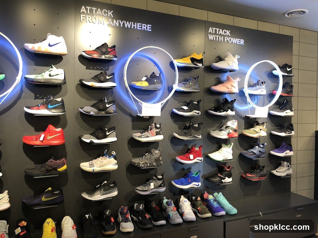 Nike Shoes Display
