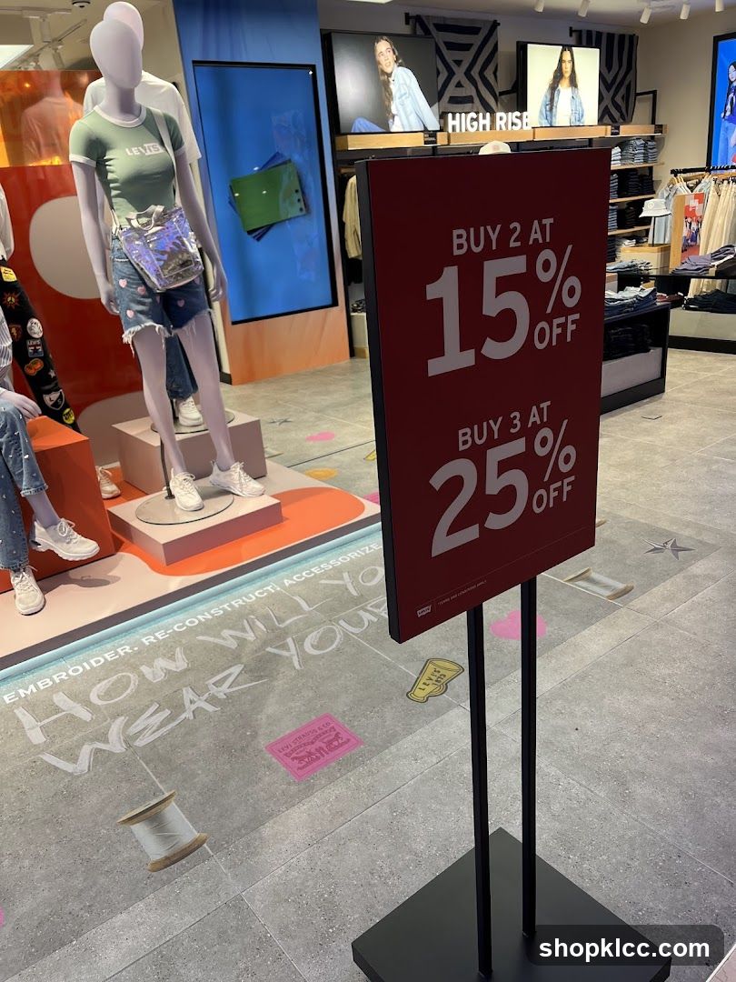 Levi's Store Promotion