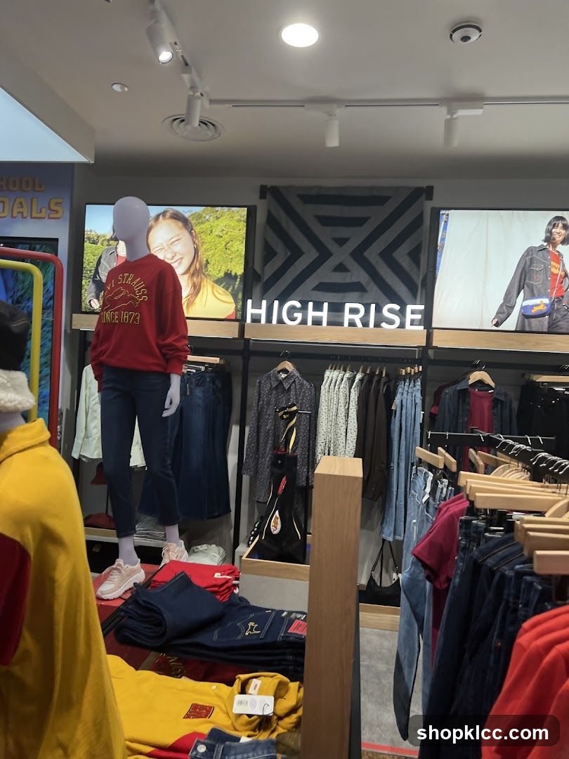 Clothing store display