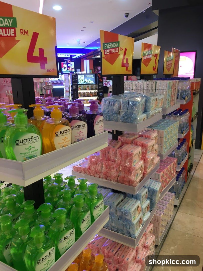 Health and Beauty Products Display
