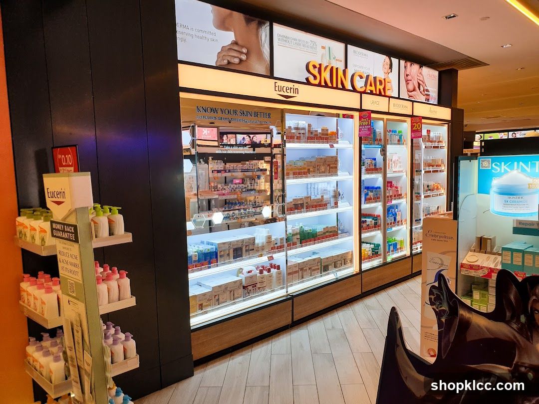 Skincare Products Display