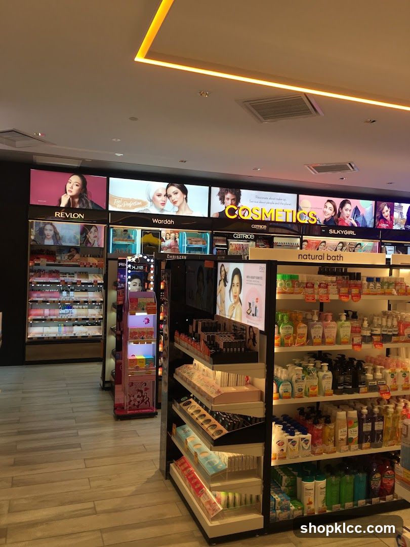 Cosmetics store interior