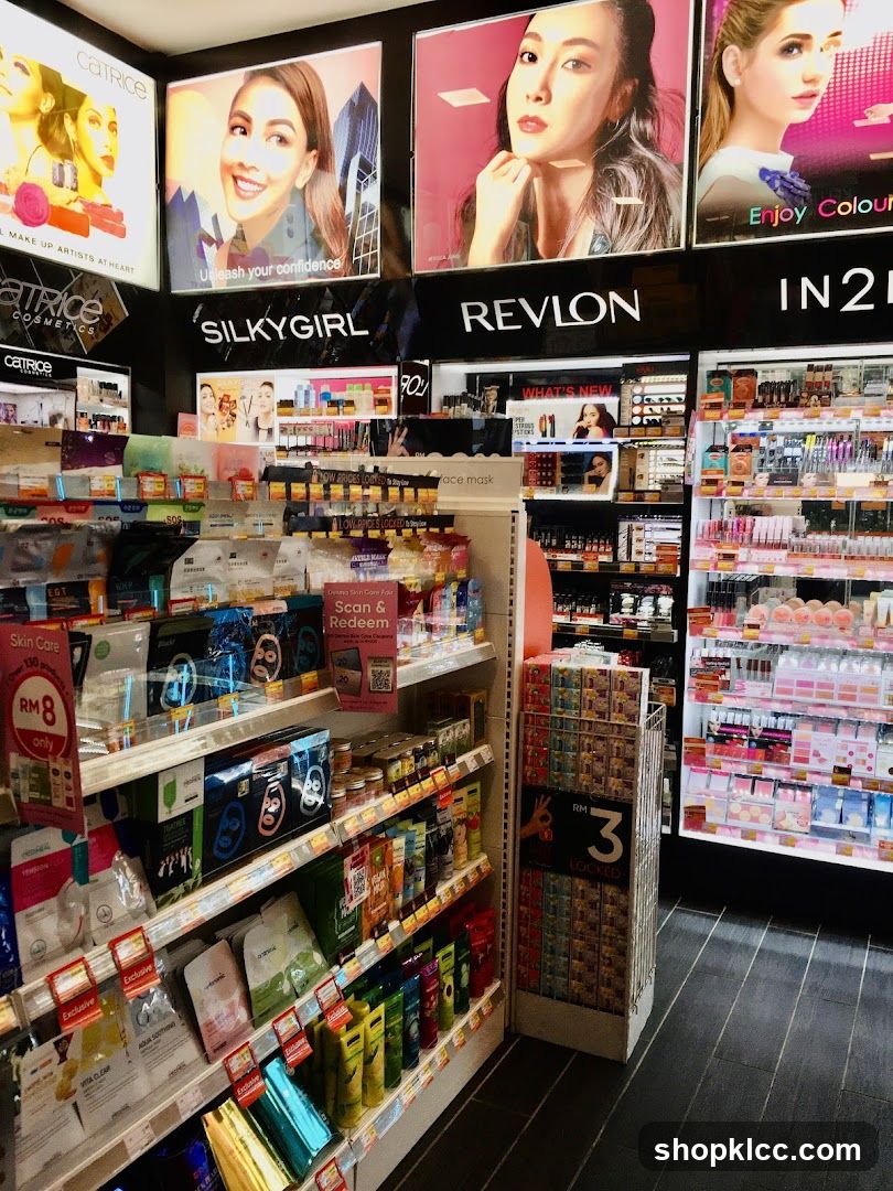 Cosmetics Store Aisles