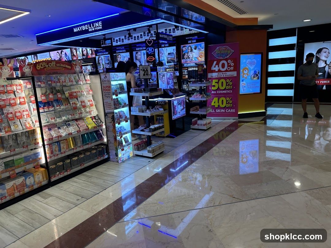 Cosmetics Store Display