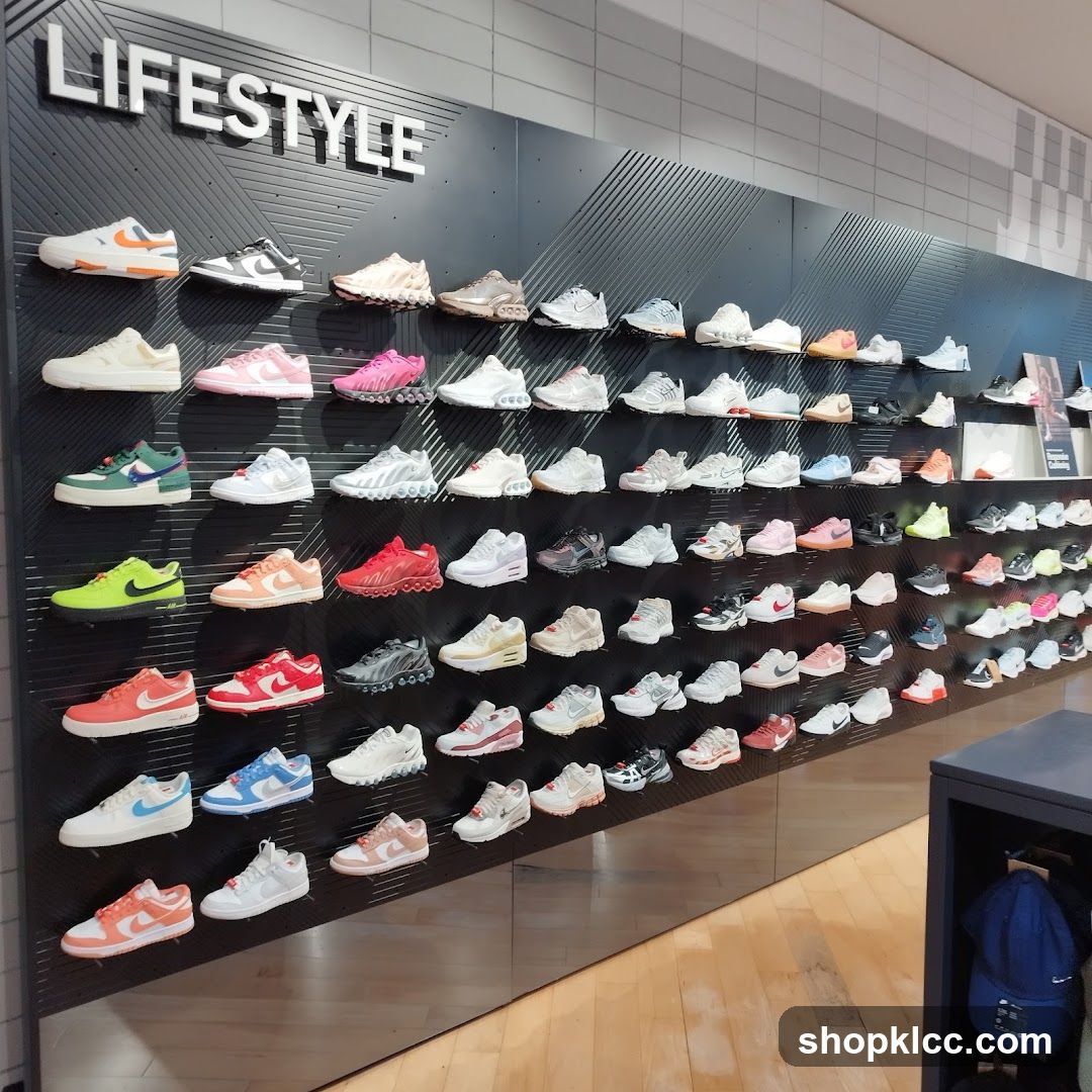 Lifestyle Shoe Display