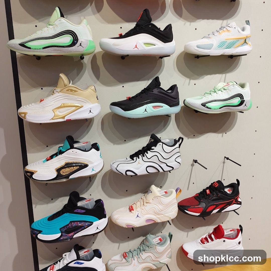 Assortment of Athletic Shoes