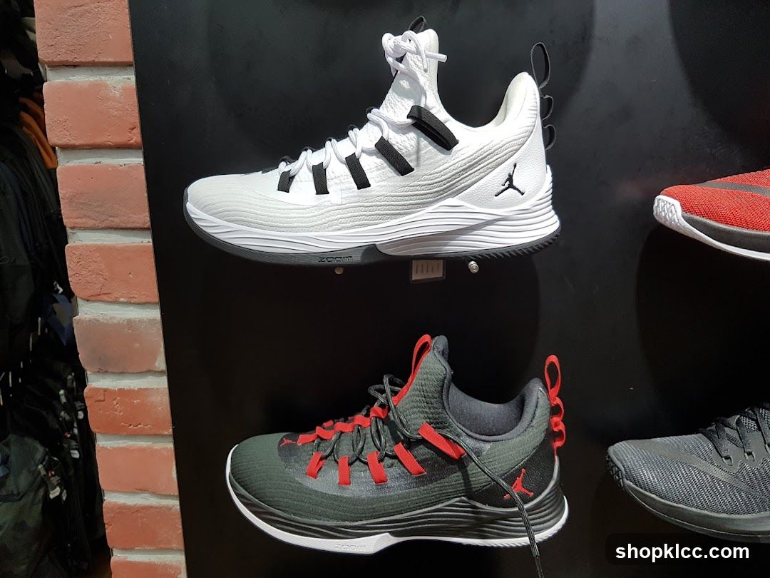 Athletic Shoes Display