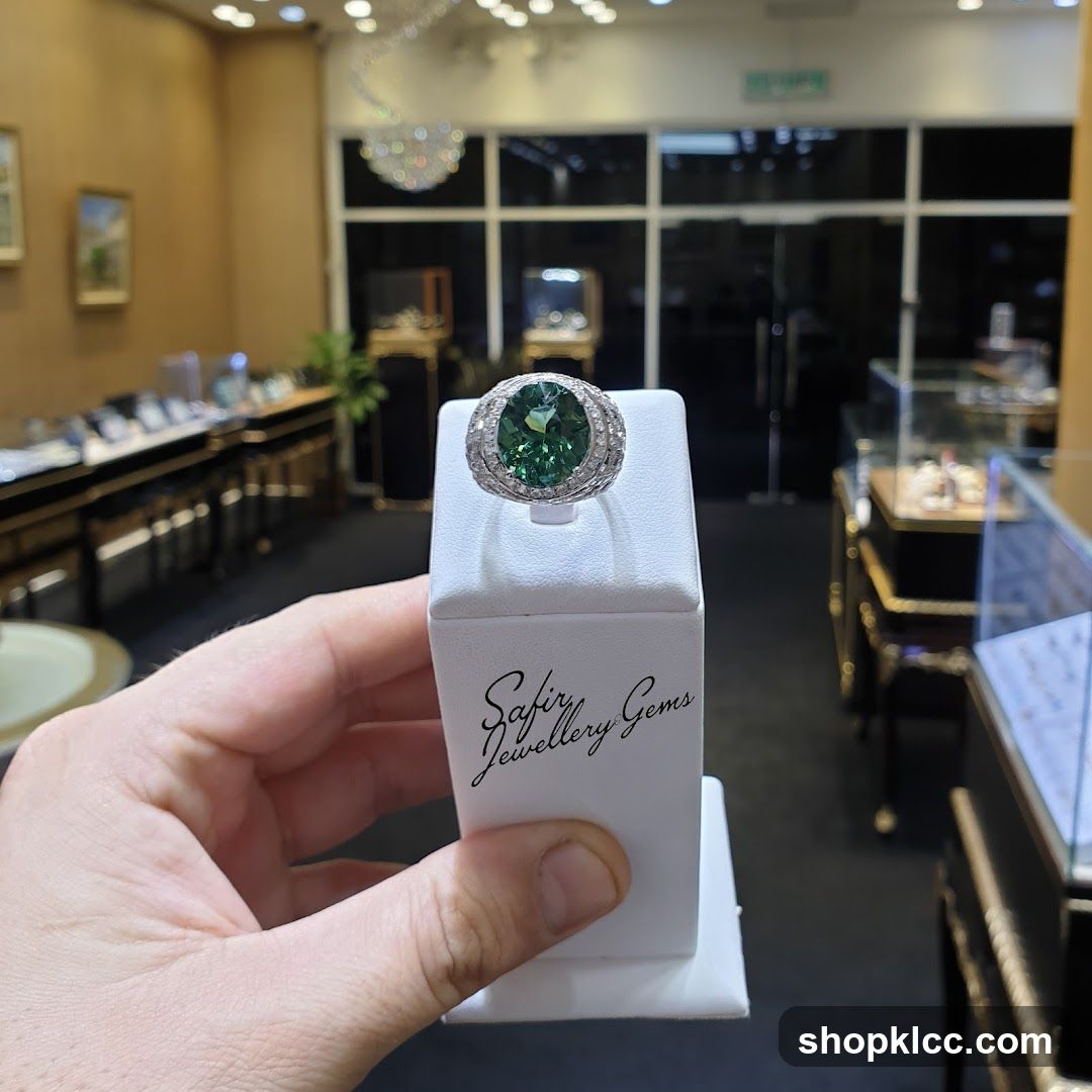 Jewelry Ring Display in Store