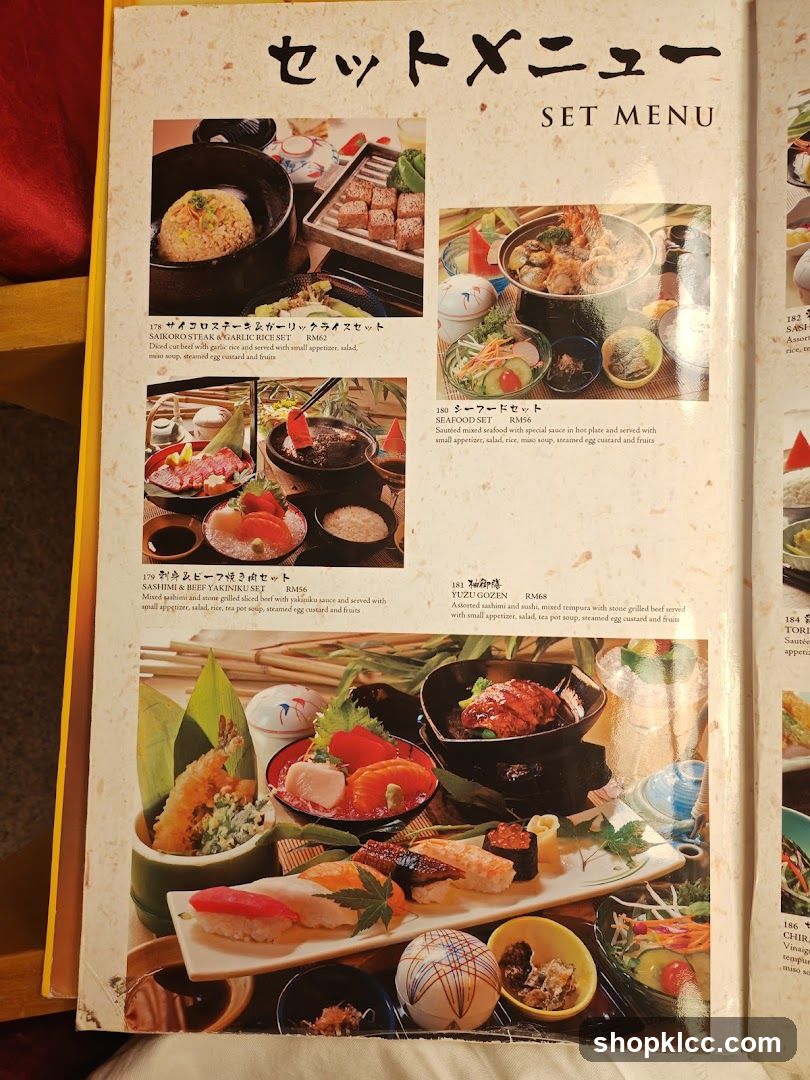 SET MENU