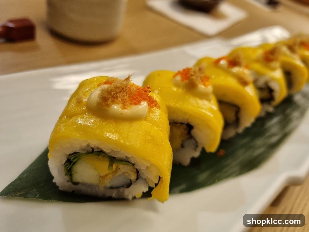Mango Sushi Rolls