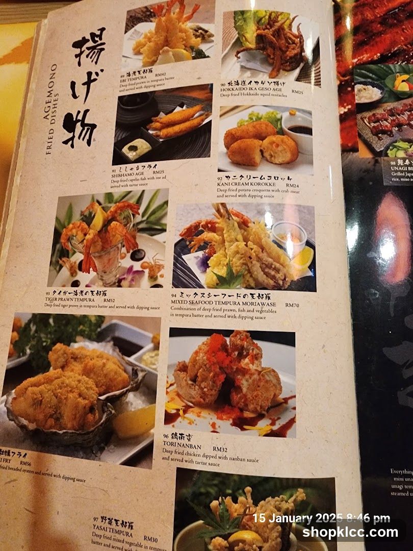 AGEMONO FRIED DISHES