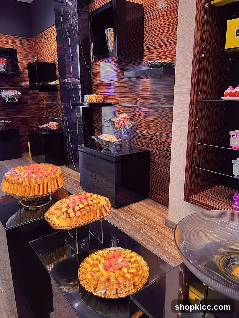 Chocolates and Sweets Display
