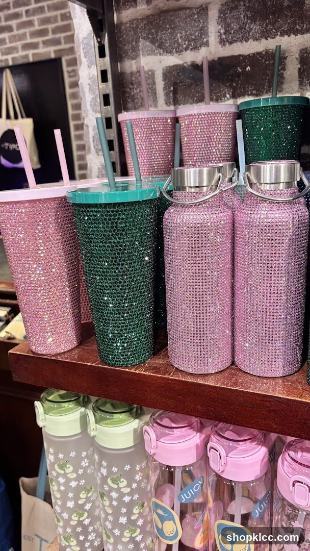 Sparkling Tumblers and Water Bottles