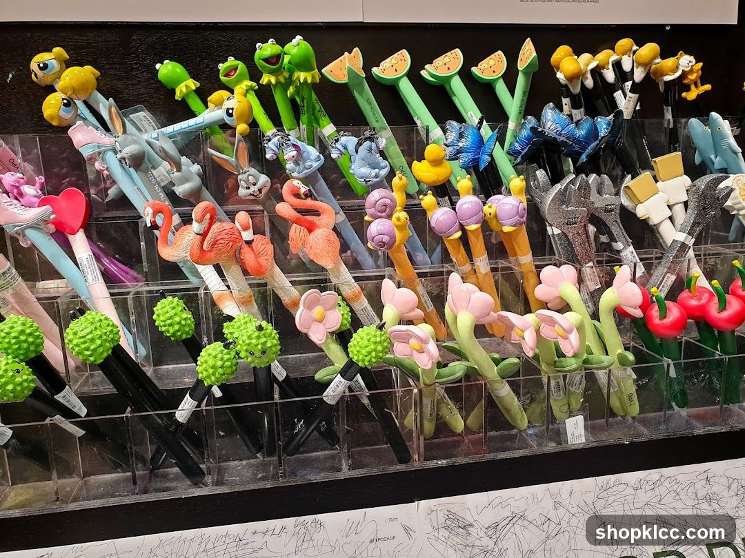 Novelty Pens Display