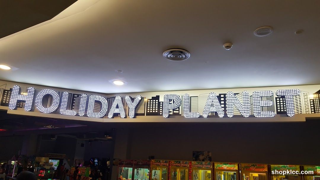 Holiday Planet Signage