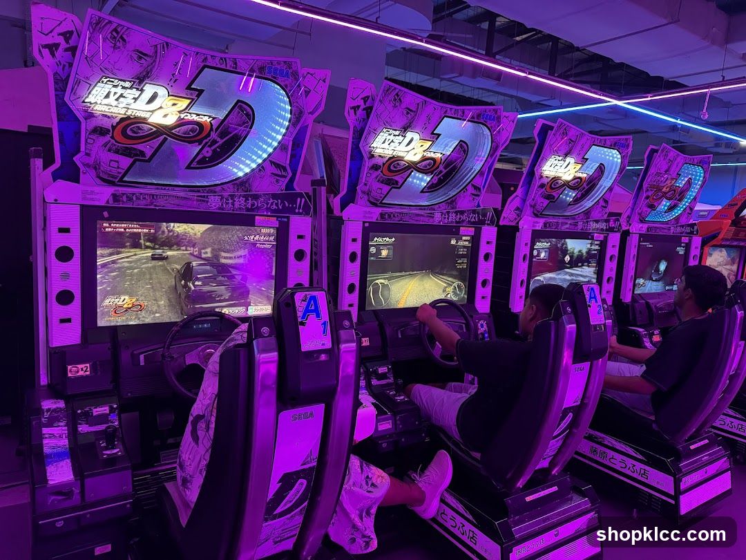 Arcade Racing Game Booths