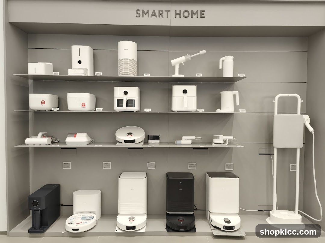 Smart Home Appliances Display