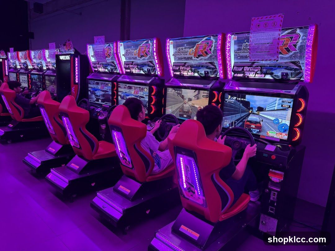 Arcade Racing Game Booths