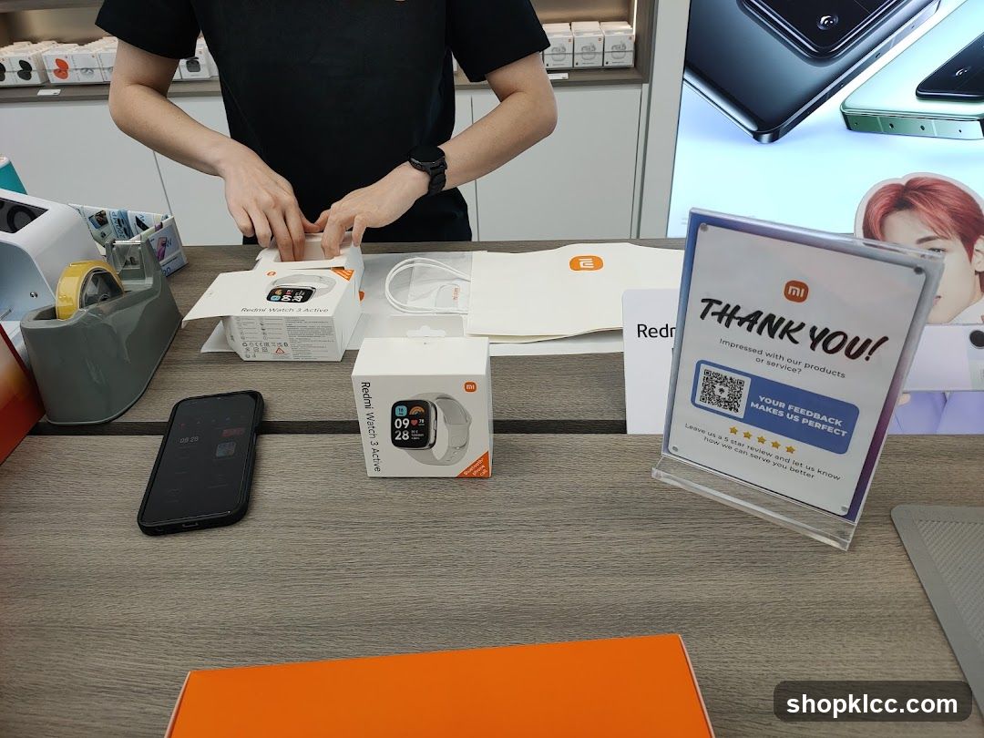 Xiaomi Store Counter