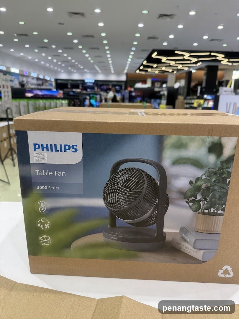 Philips Table Fan Box