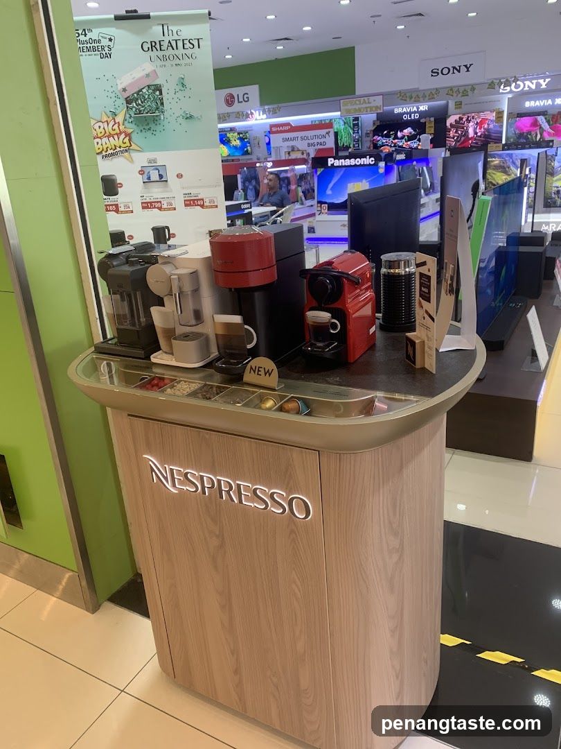 Nespresso Coffee Machine Display