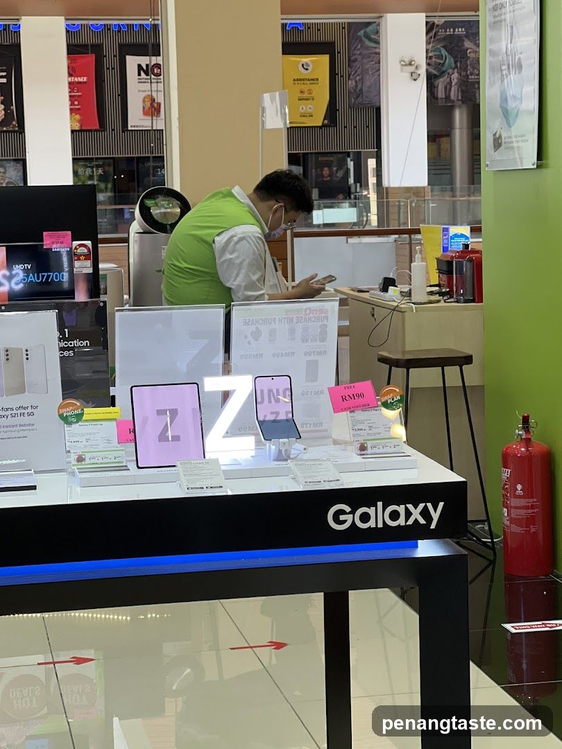 Electronics Store Display