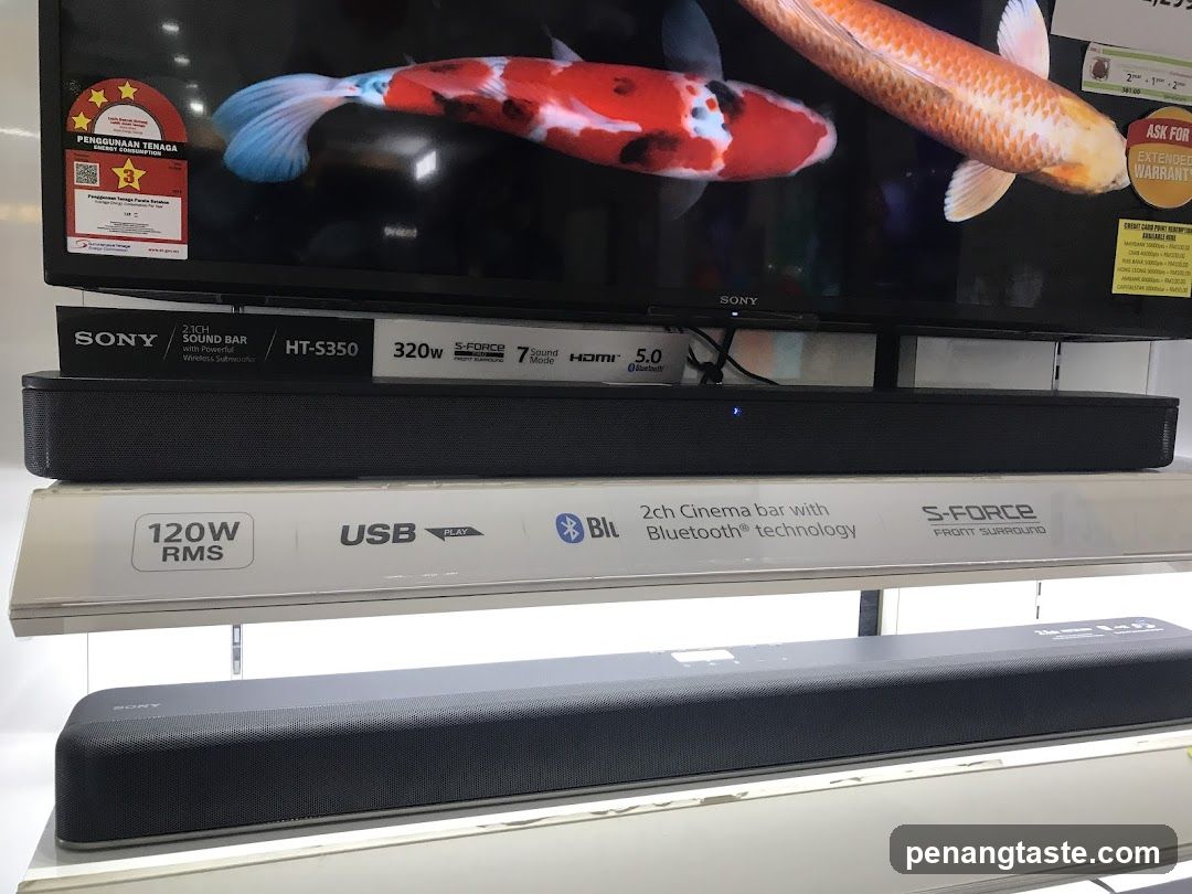 Sony Soundbars Display