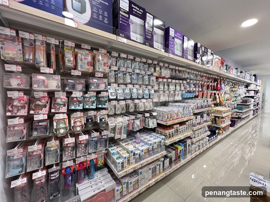 Baby Product Store Aisles