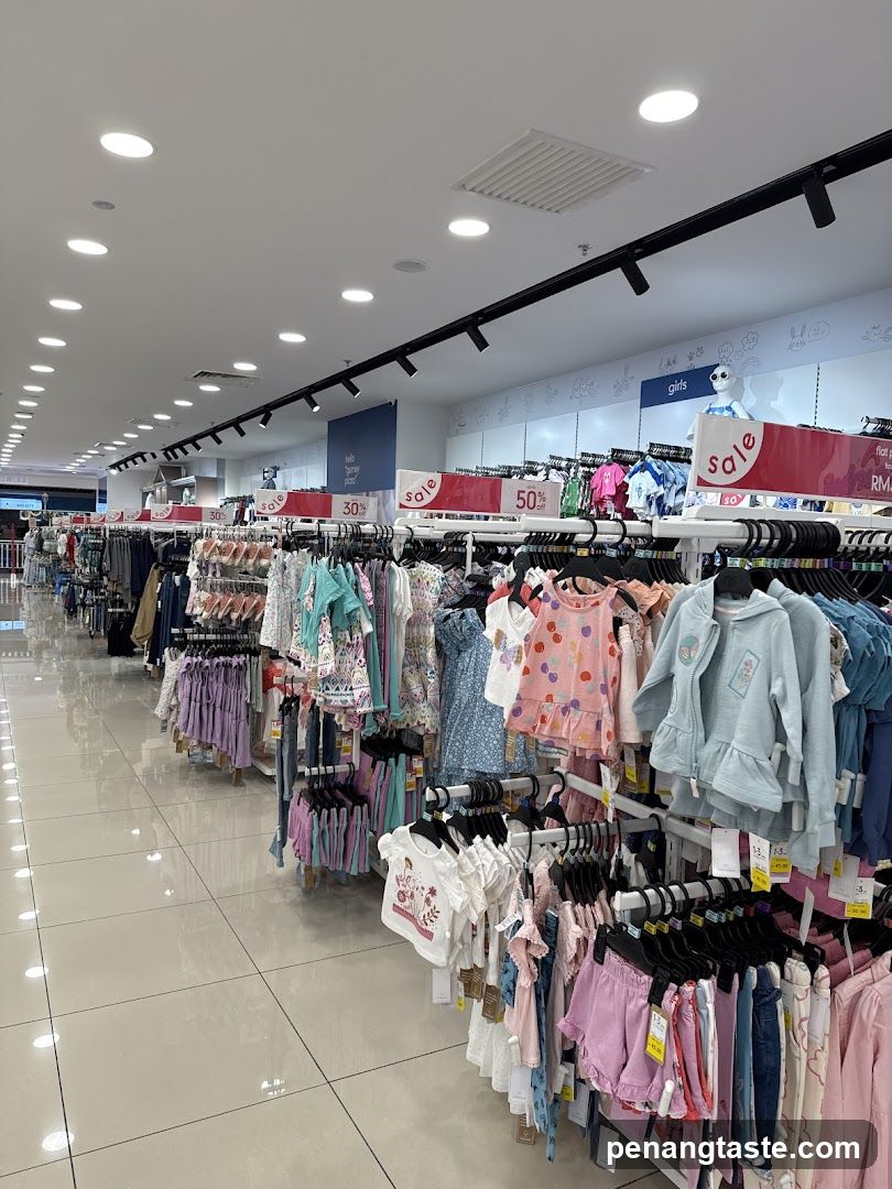 Children's Clothing Store Aisles