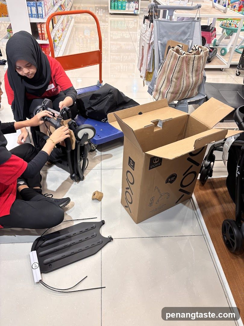 Assembling a Stroller