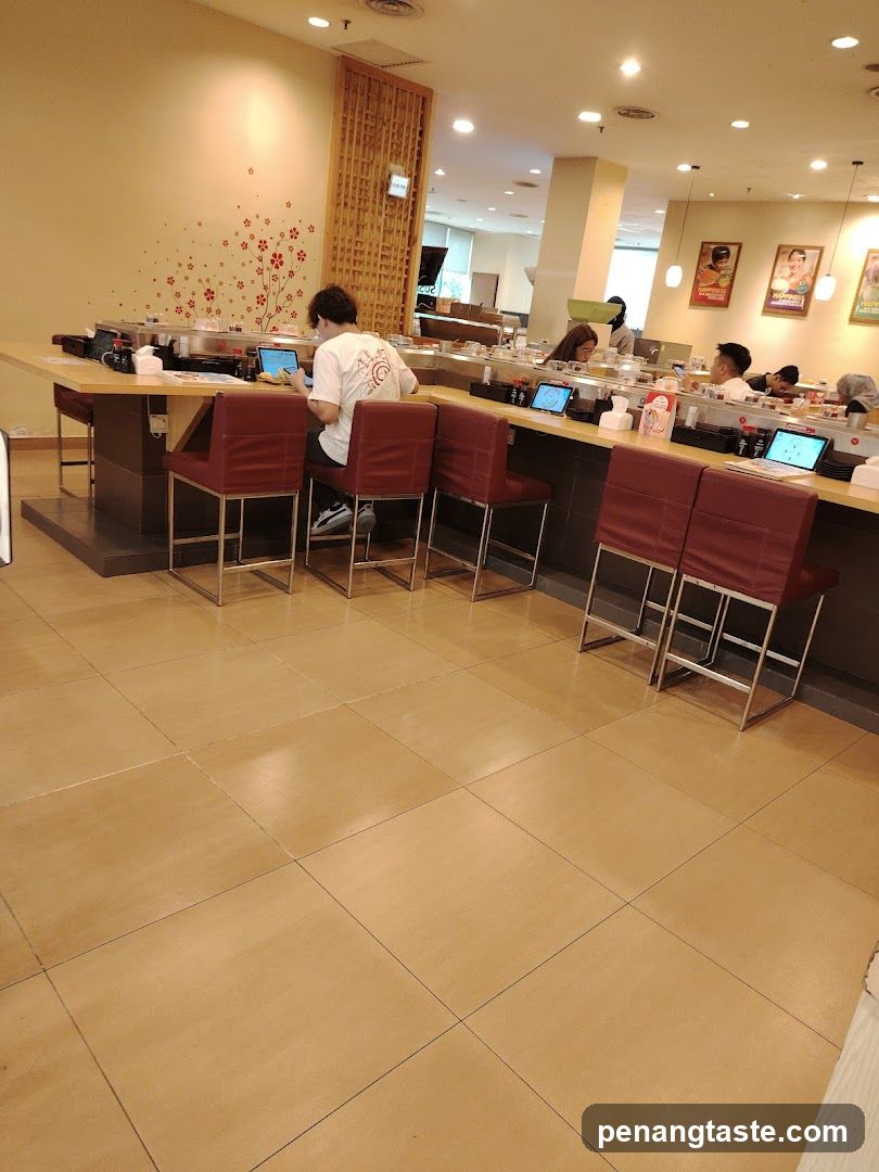 Sushi Restaurant Interior