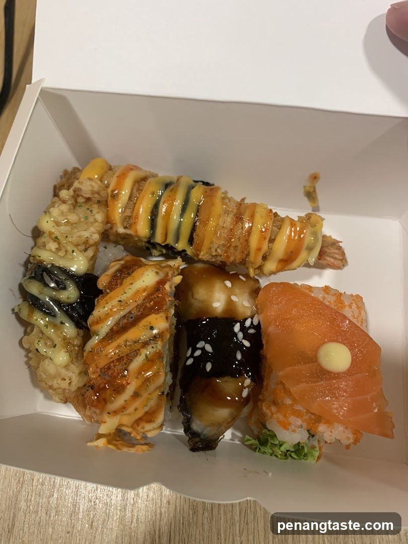 Sushi Box Contents
