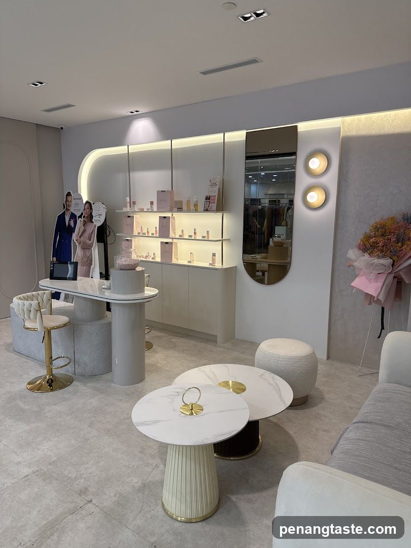 Cosmetics store interior
