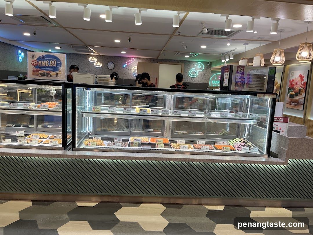 Sushi Display Counter