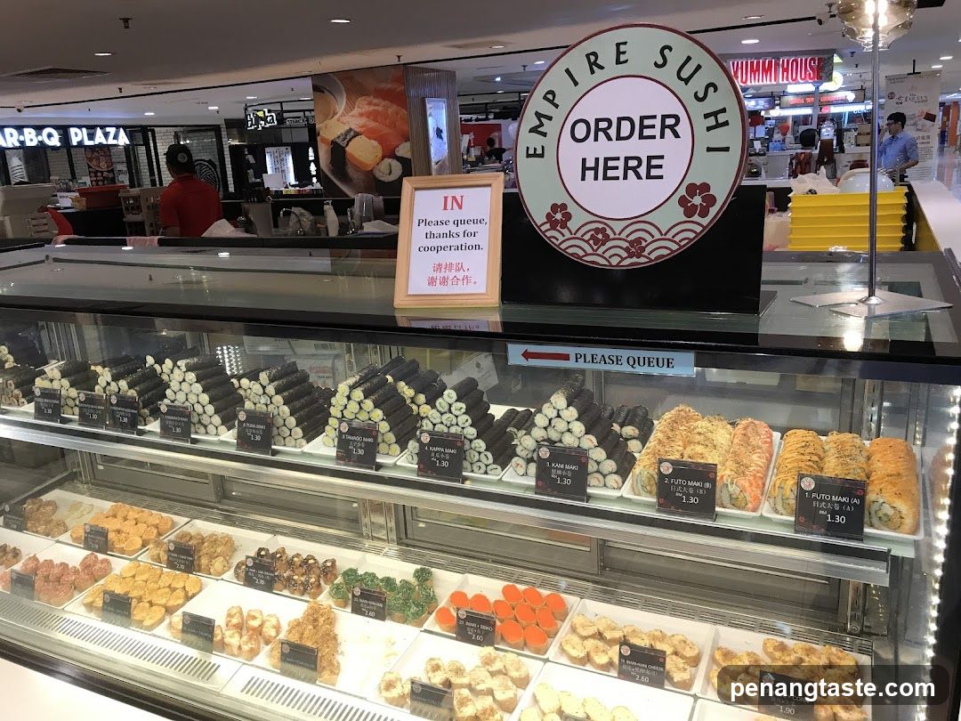 Empire Sushi Display Case