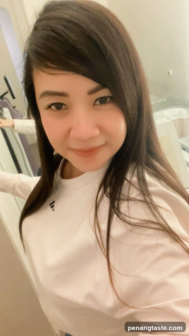 Woman in white shirt