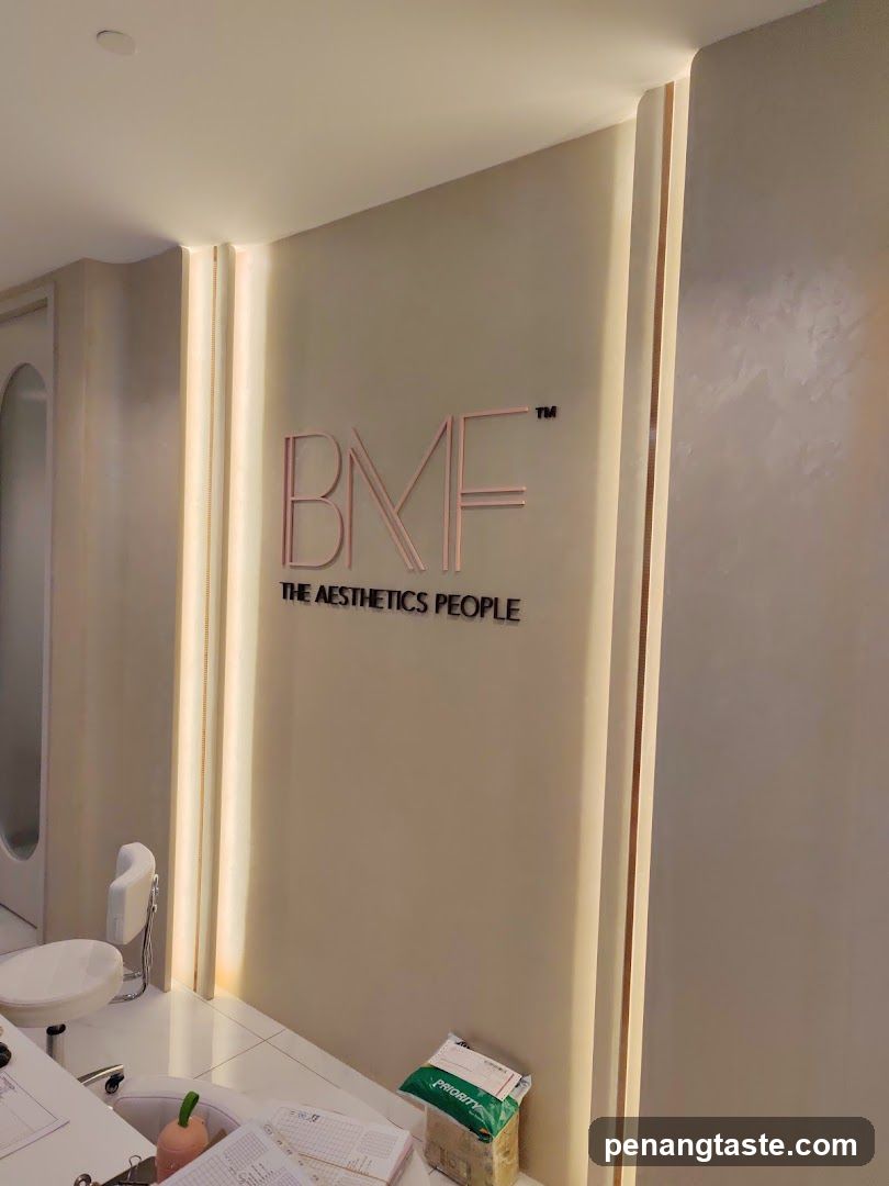 BMF The Aesthetics People Signage