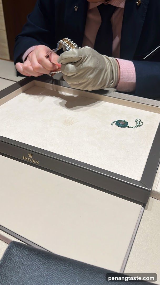 Rolex Watch Display