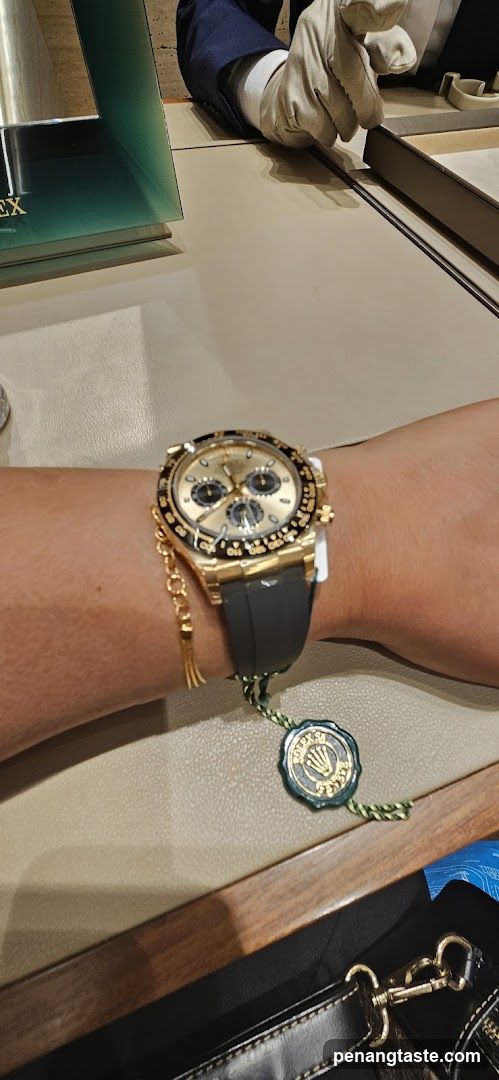 Rolex Watch on Wrist