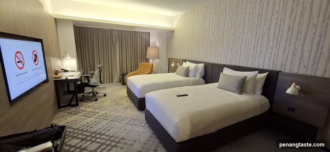 Hotel Room with Two Beds